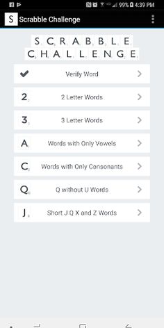 Scrabble Challenge - Screenshot 1