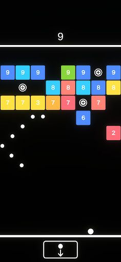 Ballz83 - Brick ball game - Screenshot 2