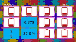 Fractions - Memory Game - Screenshot 3