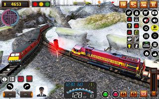 Uphill Train Track Simulator - Screenshot 2