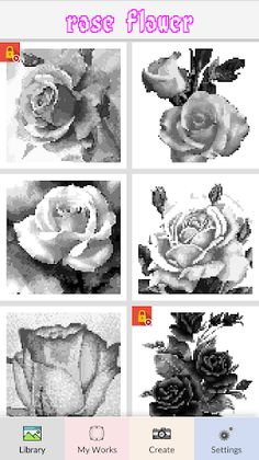 Rose Flower Pixel - Screenshot 3