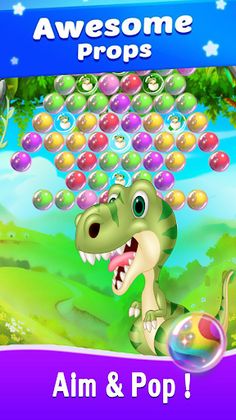 Dino Bubble Shooter Primitive - Screenshot 3