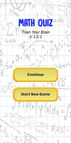 Math Brain : Math games - Screenshot 1