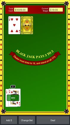 Blackjack Star - Screenshot 1