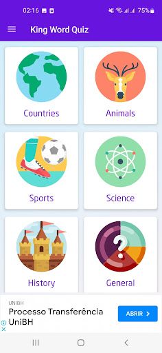 King Word Quiz - Guessing - Screenshot 2