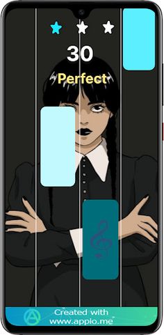 Wednesday Addams Piano - Screenshot 1