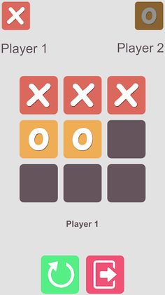 Tic-Tac-Toe: Two Players - Screenshot 3