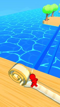 Wood Spiral Race - Screenshot 4