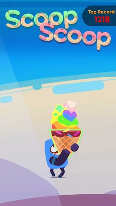 Scoop Scoop - Ice Cream Catch - Screenshot 1