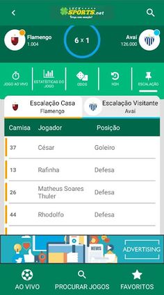 LuckSports Score - Screenshot 3