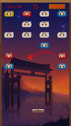 Brick Breaker Ninja - Screenshot 1