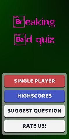 Breaking Bad Quiz - Screenshot 1