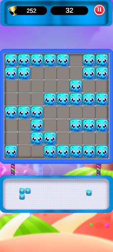 Cute Candy Block Puzzle - Screenshot 1