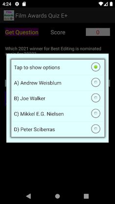 The Film Awards Quiz E+ - Screenshot 3