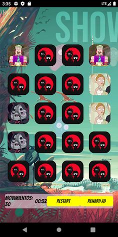 Rick and Morty Memory Game - Screenshot 3