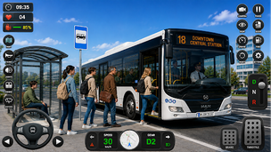 Bus Simulator: City Coach Game - Screenshot 1