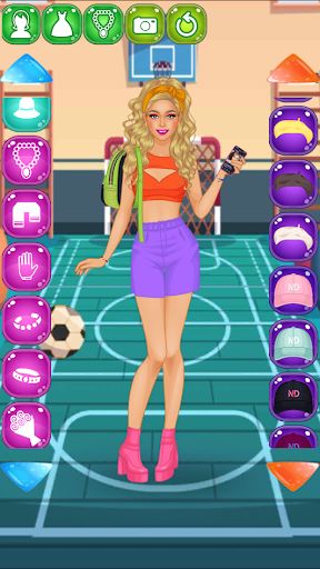 Student girl dress up - Screenshot 3