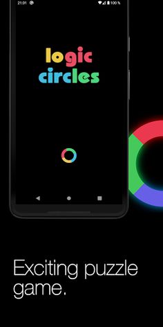 Logic circles. Puzzle game. - Screenshot 1