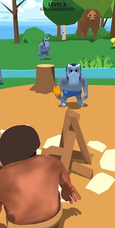 Caveman 3D - Screenshot 1
