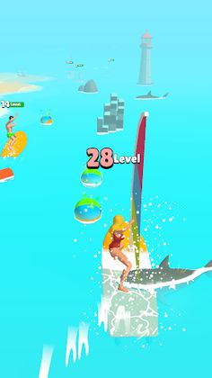 Level Up Surfers - Screenshot 3