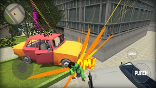 Smash monster hulk fight game. - Screenshot 1
