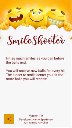 Smile Shooter - hit the smile! - Screenshot 4