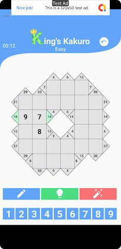 King's Kakuro - Screenshot 3