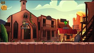 cowboy vs zombie challenge - Screenshot 1