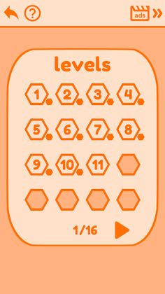 Hexagon maze - memory game - Screenshot 2