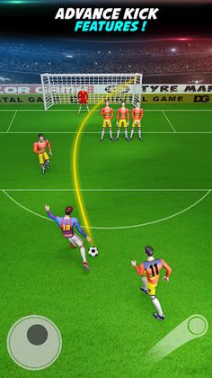 Soccer Kicks Strike Game - Screenshot 1