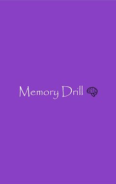 MemoryDrill - Screenshot 1