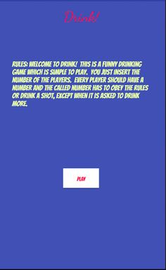 Drink! (Drinking Game) - Screenshot 1