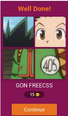 Hunter x Hunter 1v1 games quiz - Screenshot 2