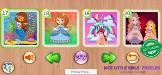Nice Little Girls Puzzles - Screenshot 3