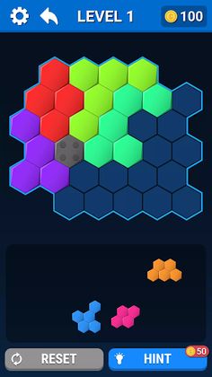 Hexa Block Puzzle- Tangle Game - Screenshot 1