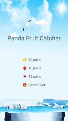Panda Fruit Catcher - Screenshot 2