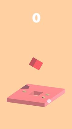 Cube Fall - Минималистическая  - Screenshot 4