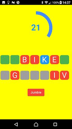 7 Letter Jumble - Screenshot 3