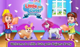 Kitty's PJ Party: Pet Care Paj - Screenshot 1