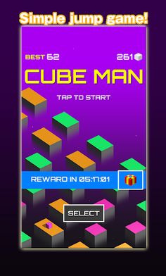 Cube Man - Screenshot 1