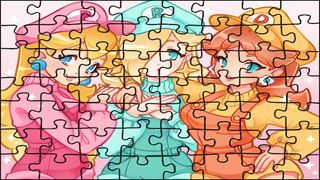 Princess Peach Game Jigsaw - Screenshot 2