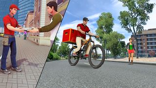 Bicycle Driving Simulator City - Screenshot 2