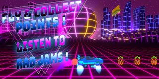 Synthwave Rider - Screenshot 2