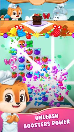 Cake Crush Link Match 3 Puzzle - Screenshot 4