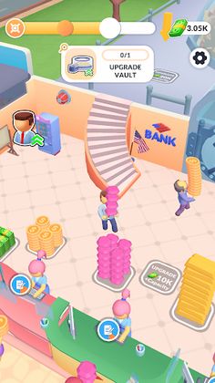 My Little Vault: Bank Game - Screenshot 1