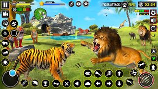 Tiger Simulator Lion games 3D - Screenshot 3