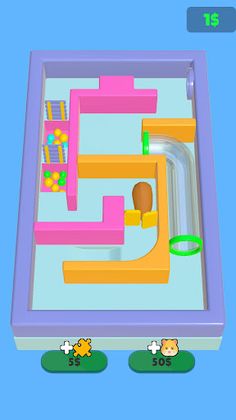 Hamster Maze Idle - Screenshot 2