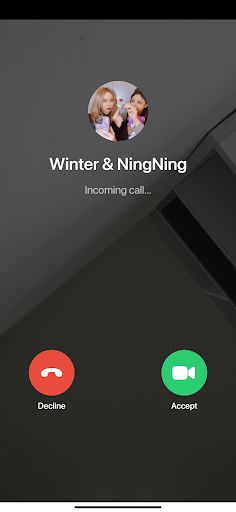 Aespa Call - Fake Video Call - Screenshot 4