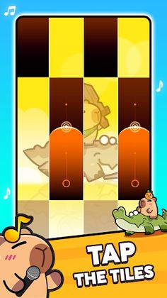 Capybara Piano Box Cute Music - Screenshot 1
