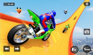 Mega Ramp Bike Race: Bike Jump - Screenshot 1